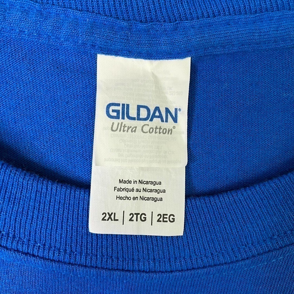 Gildan I Quilt So I Don't Unravel Statement Long Sleeve T-Shirt Women's Size 2XL - Picture 3 of 12